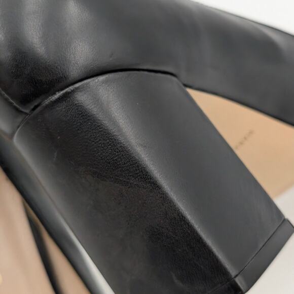 Marc Fisher Square toe Classic Heel Pump Women's Black Size US10M EU41 - Picture 13 of 13